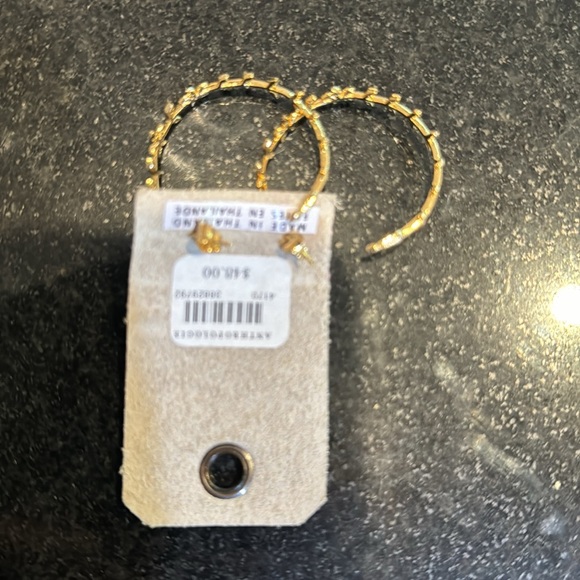 Gorgeous Anthropologie dainty hoops - Picture 4 of 8